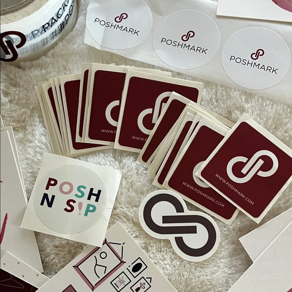 Thank You Stickers and Tape Set - Multicolor